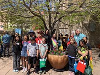 ABQ RIDE Goes Green One Flower at a Time