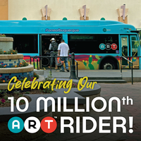 City on the Move: ART Reaches 10 Million Rides
