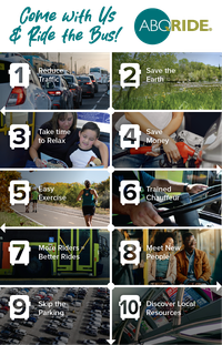 Come With Us & Ride the Bus!