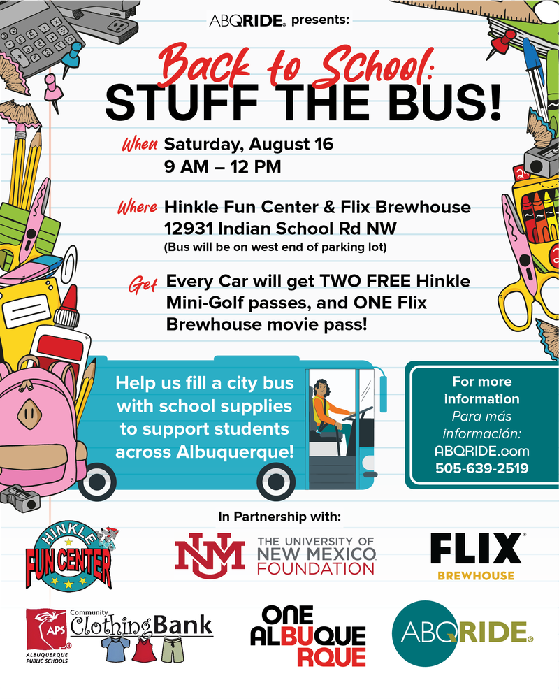 Gear Up for Back to School: Stuff the Bus!