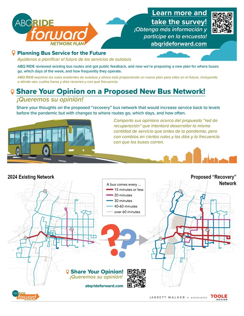 Moving the City Bus Network Forward Moving the City Bus Network Forward