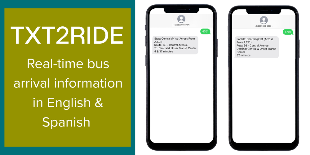 Screenshot of TXT2RIDE application in use.