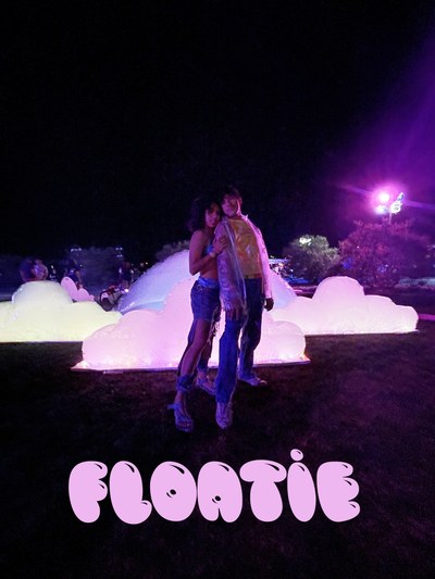 Image of Gabriel Carrion-Gonzales' installation, Floatie.