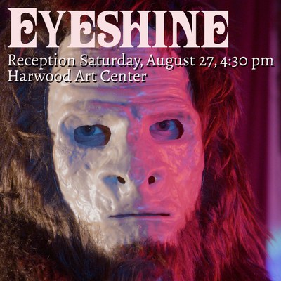 Flyer for Adrian Pijoan's exhibit, "Eyeshine."