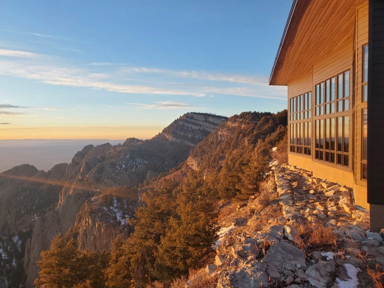 Doniel Mcphail, A Cold But Sunny Day on Sandia Mountains