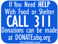 DonateABQ: CABQ Sign DonateABQ: CABQ Sign