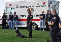 Police Department Attend Balloon Fiesta Park Announcement