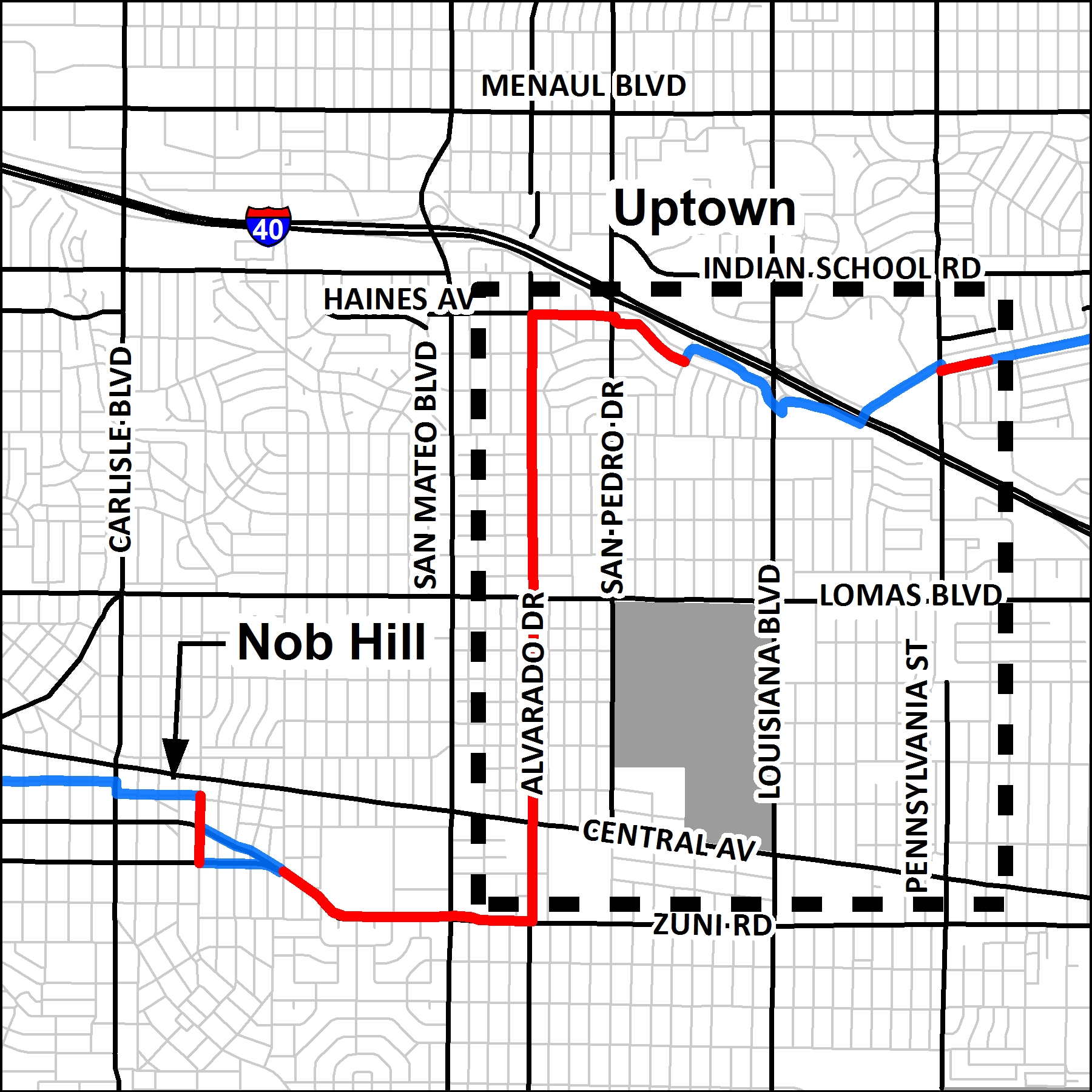 Phase 1 map