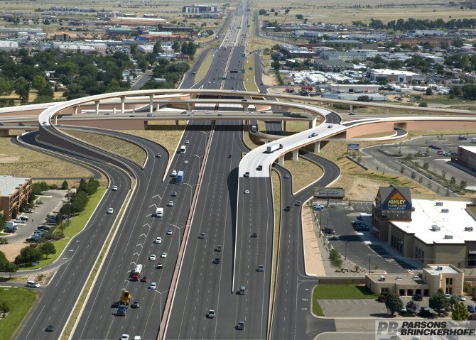 Paseo del Norte & I-25 Interchange