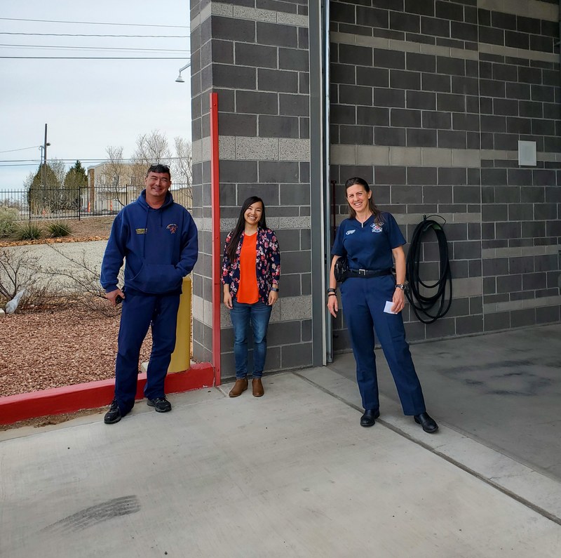 City Councilor Lan Sena Delivers Donuts and Meets with Albuquerque Fire Rescue City Councilor Lan Sena Delivers Donuts and Meets with Albuquerque Fire Rescue