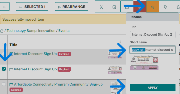 Duplicate Image Rename