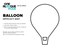 Hot Air Balloon Pumpkin Carving Template