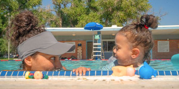 An image of children participating in a City Recreation Program.